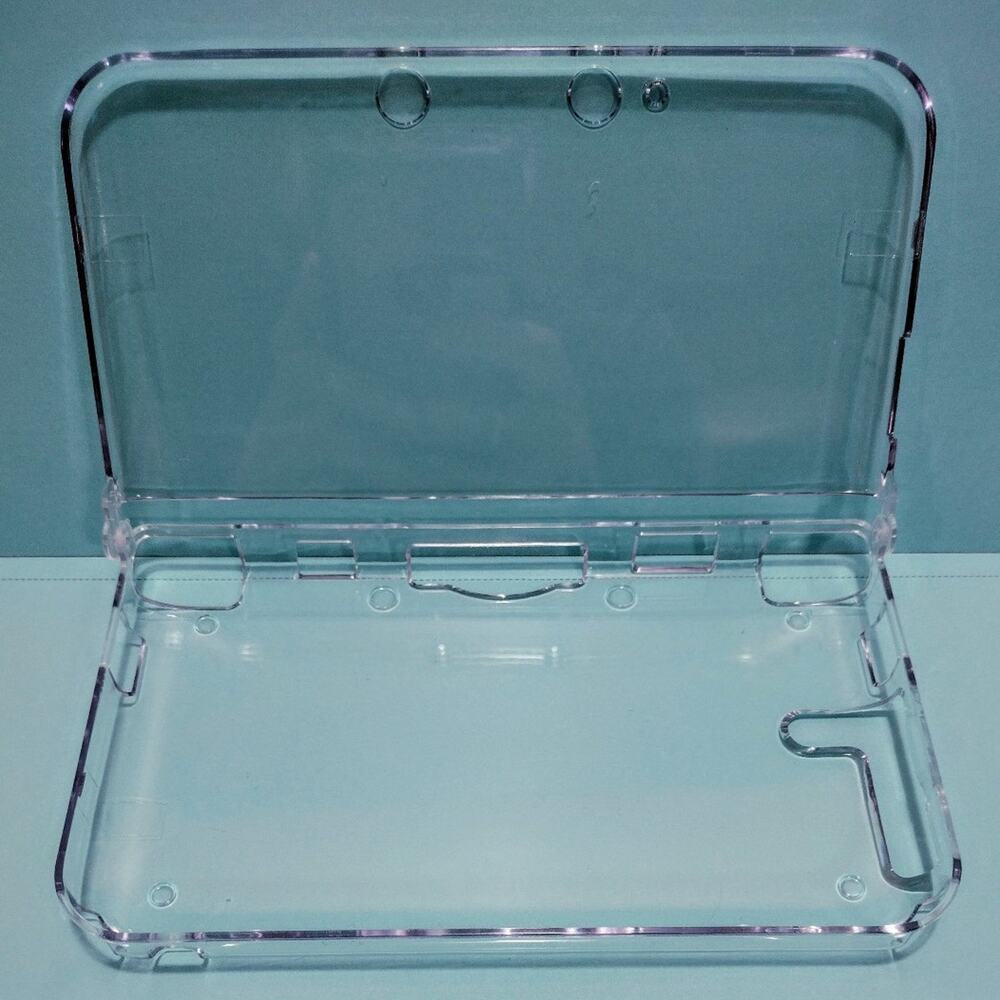 Nintendo 3DS XL Clear Snap-on Plastic Crystal Hard Case Protective Cover - NEW!!